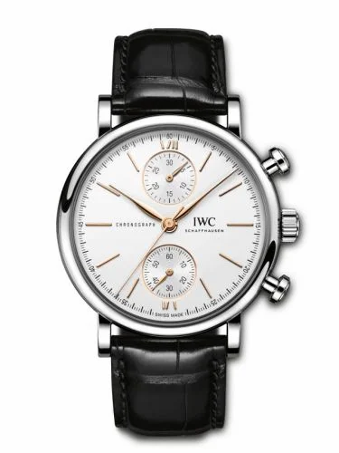 IWC Portofino Chronograph 39 Stainless Steel / Silver IW3914-06 (IW391406)